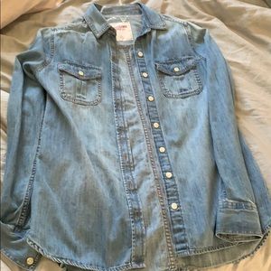 Missing Jean over jacket